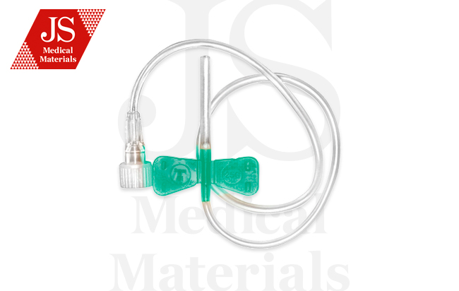 Голка внутрішньовенна типу Метелик JS розмір 0,8 (G21) зелена № 1